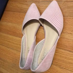 franco sarto purple shoes